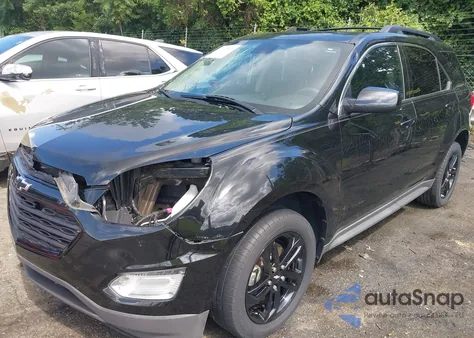 2017 Chevrolet Equinox Lt z USA, uszkodzony, nr VIN 2GNALCEK6H6282730